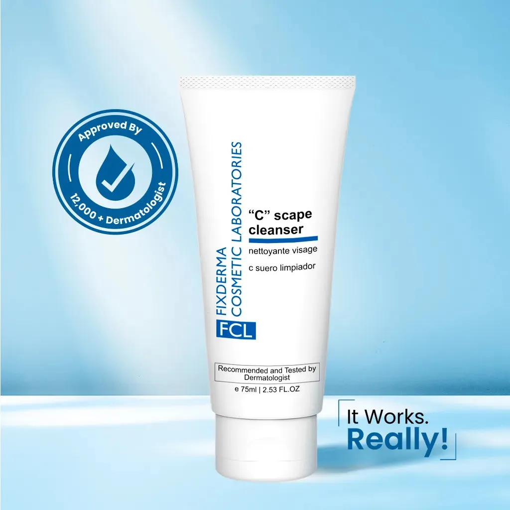 2% Vitamin C Face Wash, 0.5% Vanilla Extract, FCL C Scape Cleanser