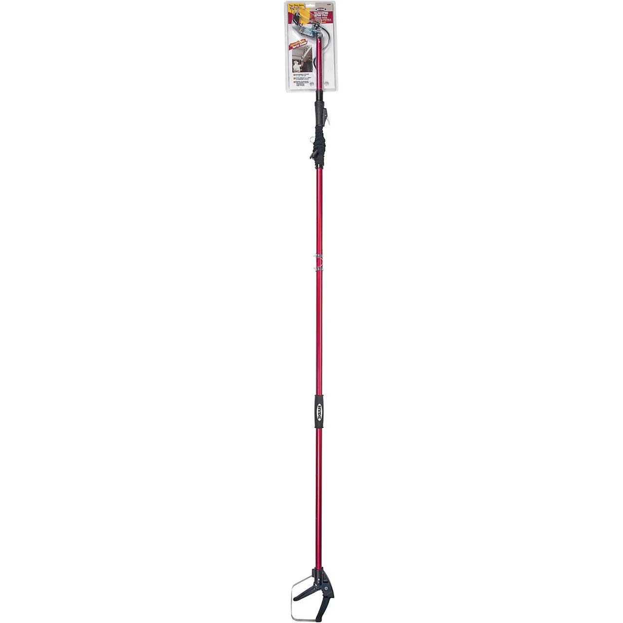 4.5' - 6.5' Hyde QuickReach Short Telescoping Spray Pole, Extra Reach Without Needing A Ladder