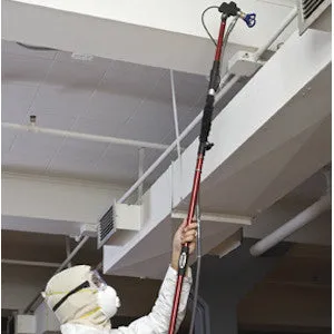 4.5' - 6.5' Hyde QuickReach Short Telescoping Spray Pole, Extra Reach Without Needing A Ladder