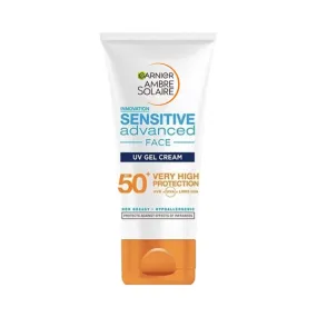 Ambre Solaire Sensitive Advanced Face SPF 50  UV Gel Cream (50mL)