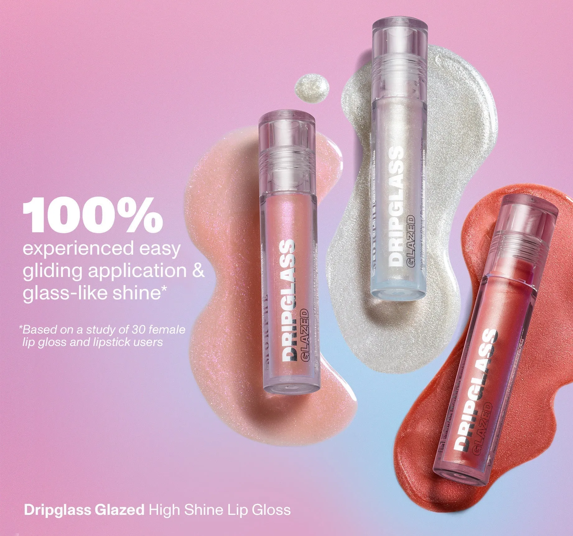 Aurascape Dripglass Glazed Highshine Pearlized Lip Gloss - Stargaze