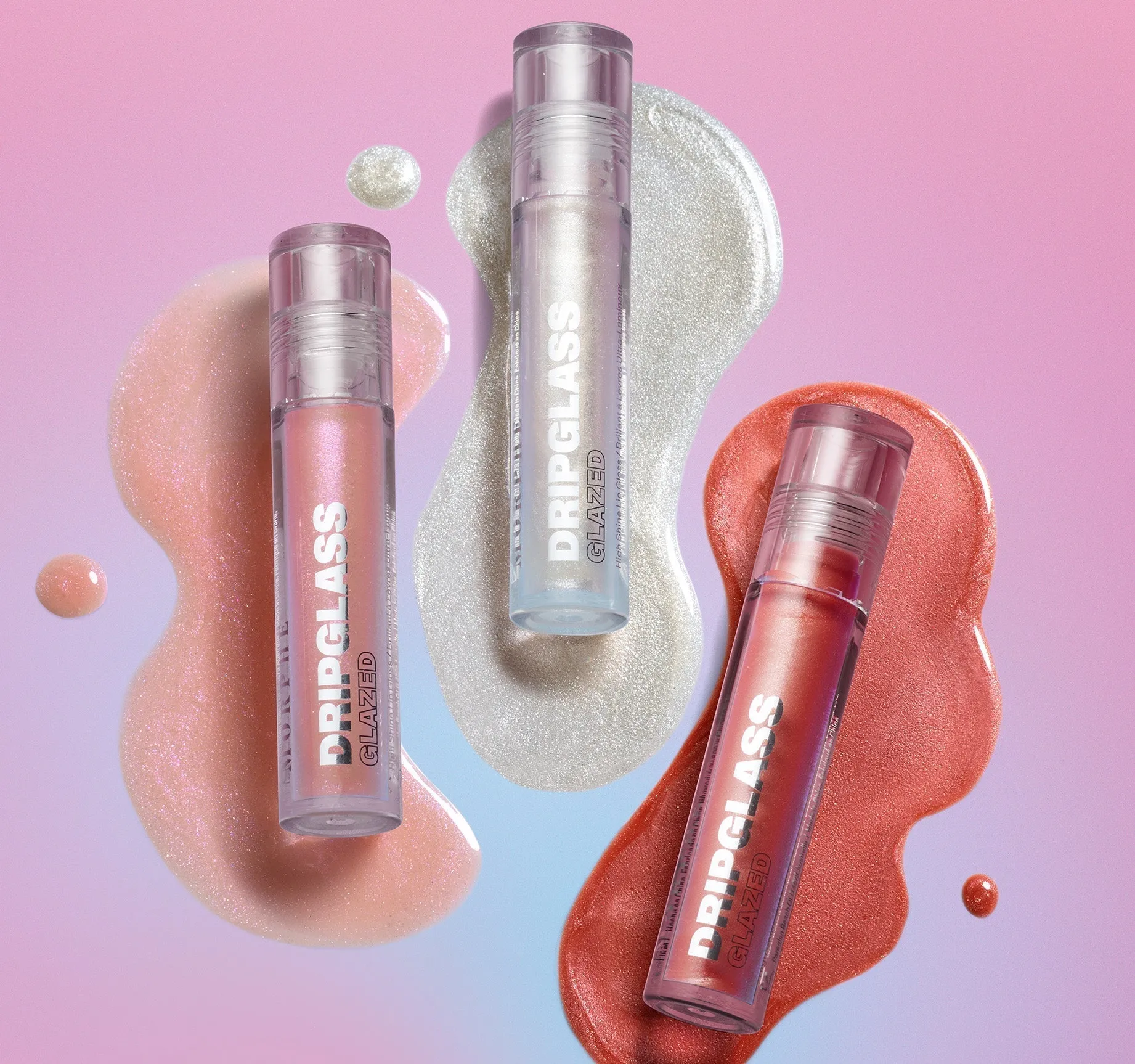 Aurascape Dripglass Glazed Highshine Pearlized Lip Gloss - Stargaze