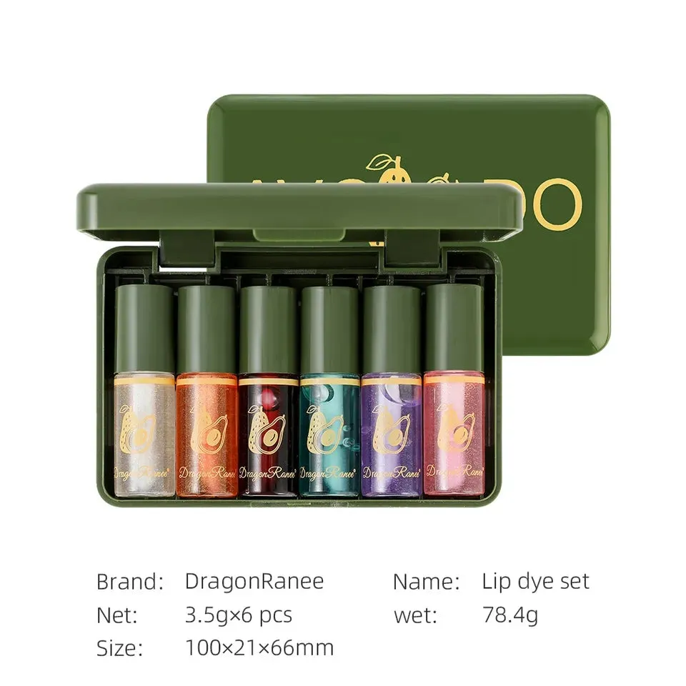 AVOCADO Lip Care Oil Transparent Lip Oil Glitter Colorless Lipgloss