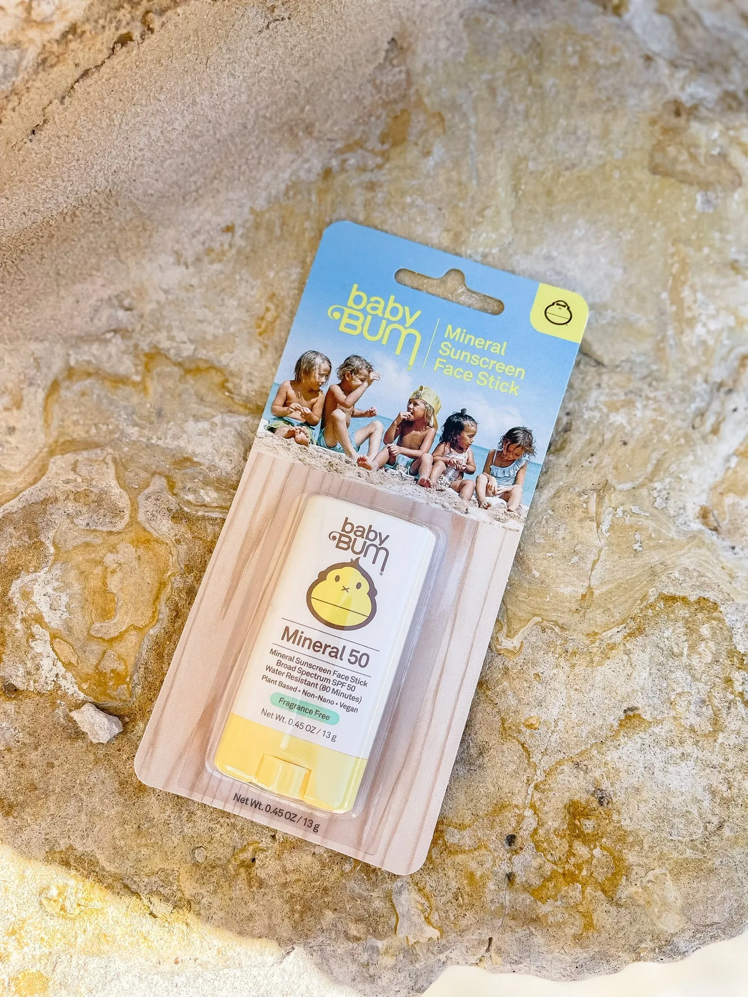 Baby Bum Fragrance Free Mineral SPF 50 Sunscreen Face Stick by Sun Bum