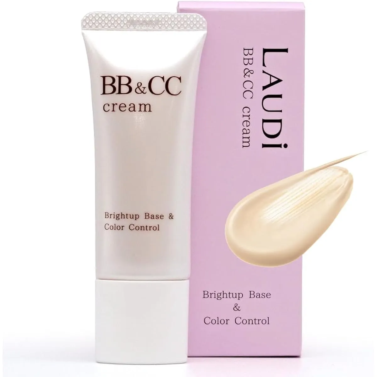 BB & CC Cream 25g SPF40 PA     LAUDi Made in Japan Authentic Product Hides blemishes, pores, dark circles, moisturizing (natural beige)