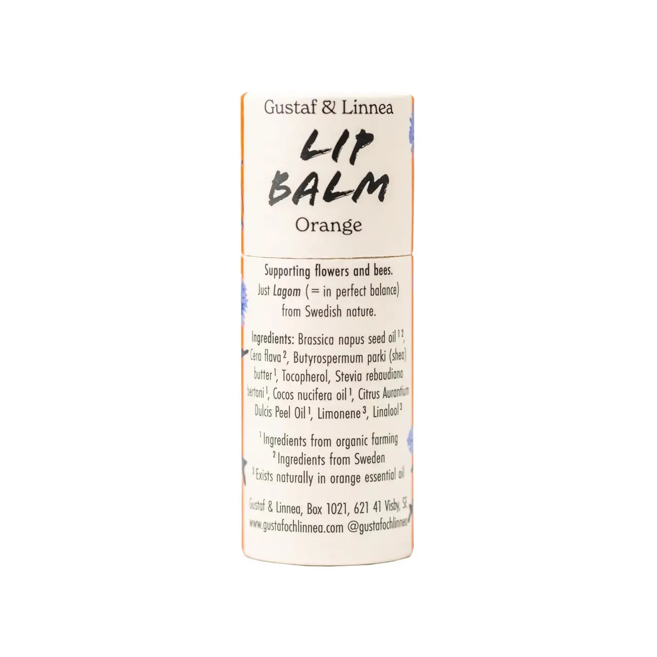 Beeswax Lip Balm (Orange)