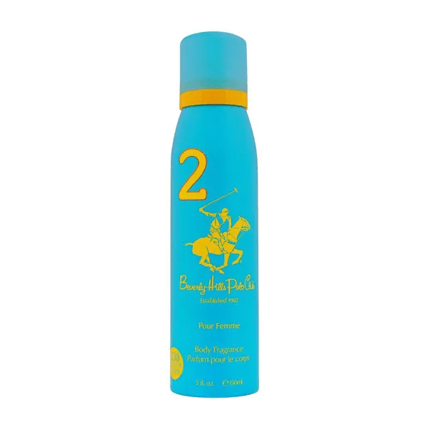 BEVERLY HILLS POLO CLUB POUR FEMME NO 2 BODY SPRAY 150ML