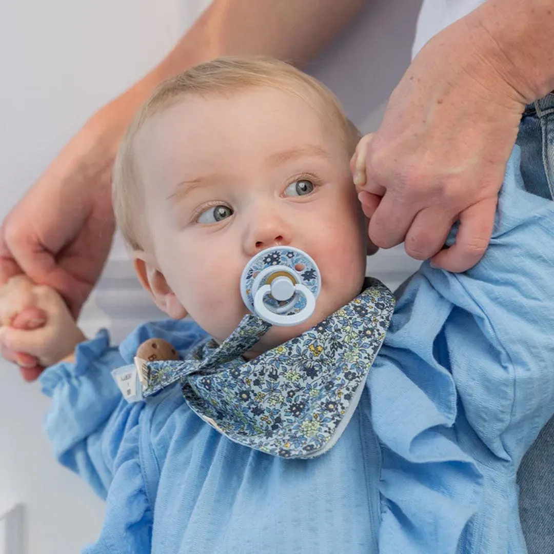 BIBS X LIBERTY Colour Latex Pacifier - 2 Pack - Blush Mix - Eloise