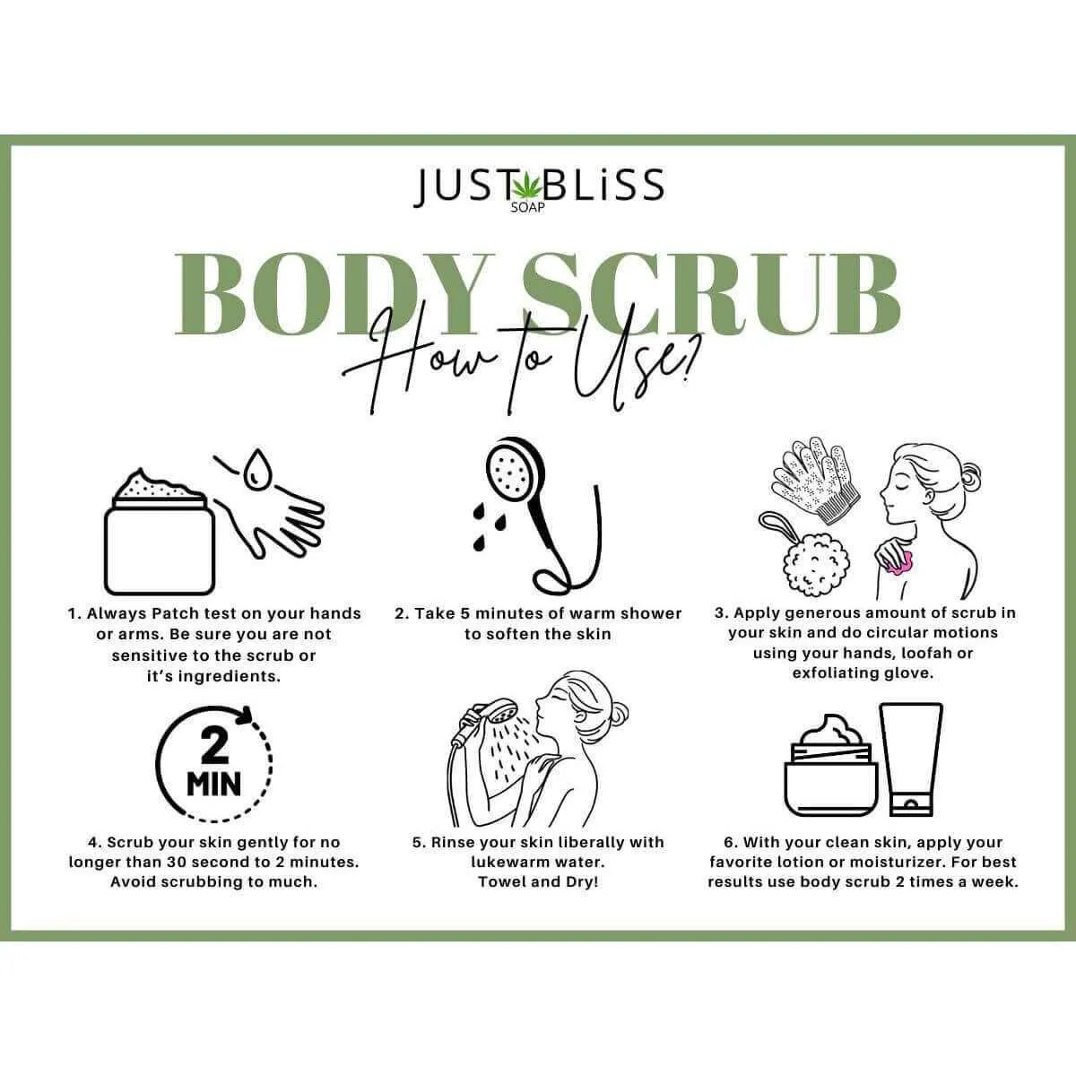 BODY SCRUB: Lemongrass (250g)