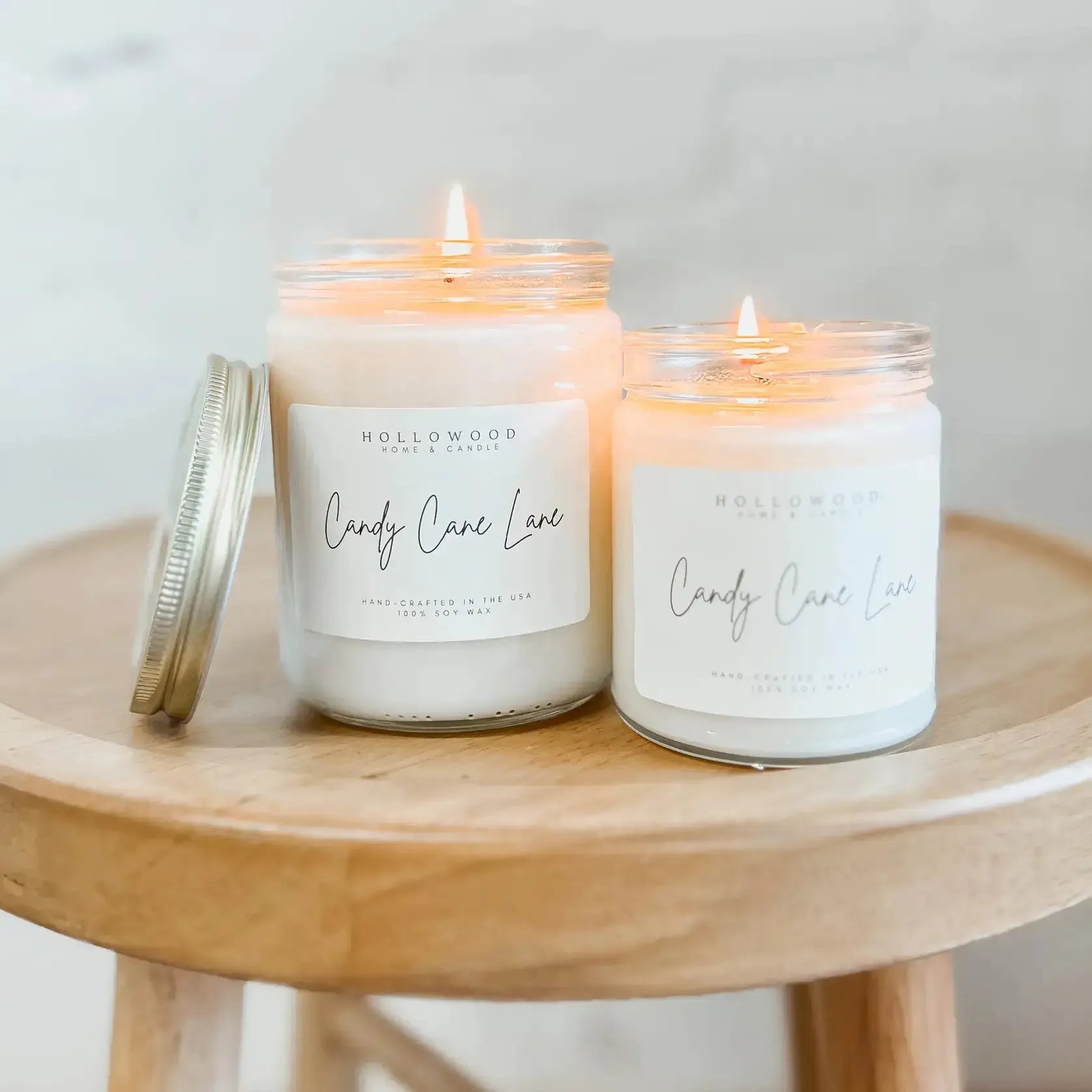 Candy Cane Lane Soy Candle | 8 OZ
