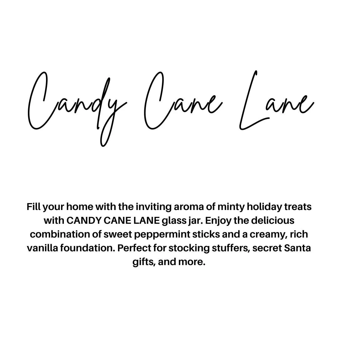 Candy Cane Lane Soy Candle | 8 OZ