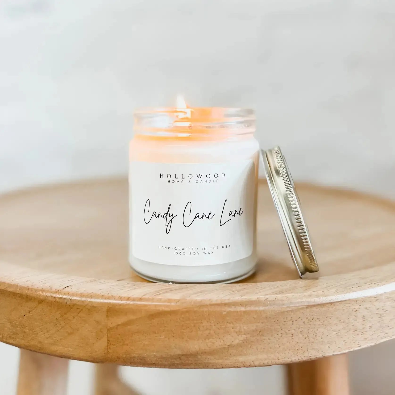 Candy Cane Lane Soy Candle | 8 OZ