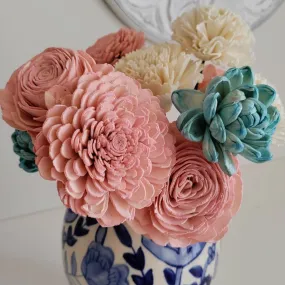 Cherie Sholapith DIY Flower Bunch | Vase Not Included | 11 Flower Heads