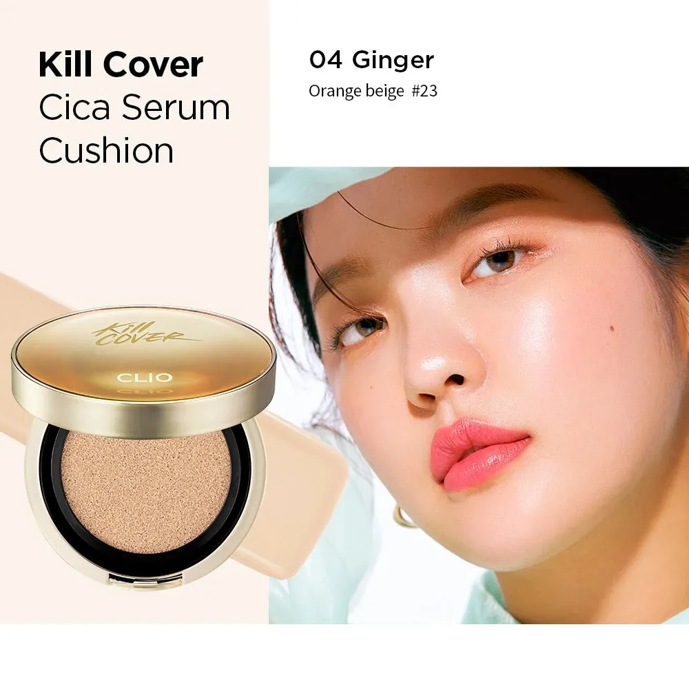CLIO Kill Cover Cica Serum Cushion   Refill (4 Colors Available)