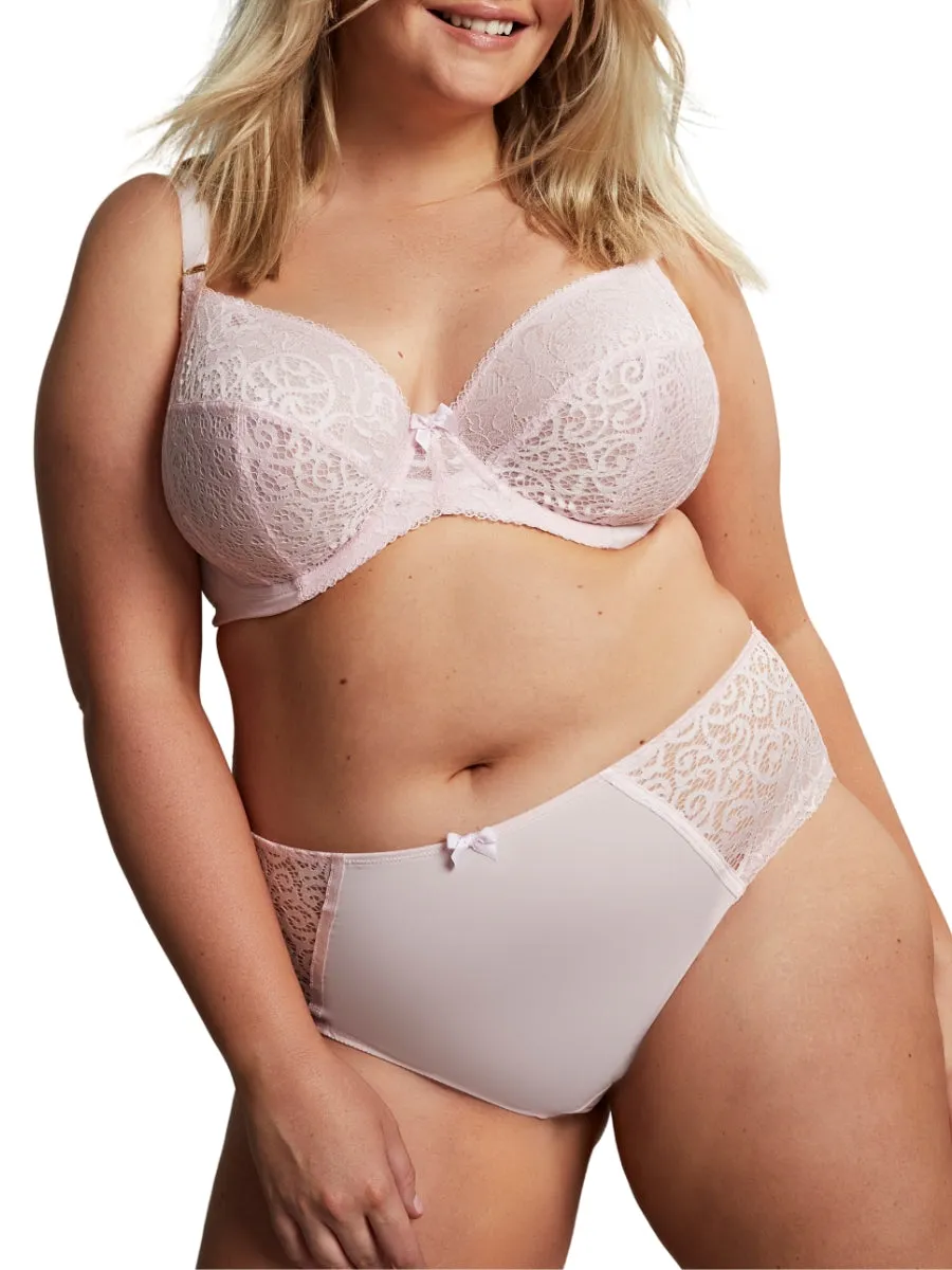 Estel Plunge Bra - Blush Pink