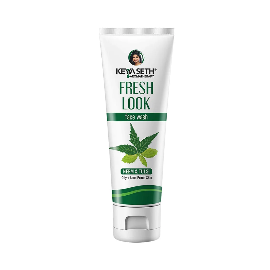 Fresh Look Neem & Tulsi Face Wash, Mild Hydrating Moisturizing Foaming All Skin Types