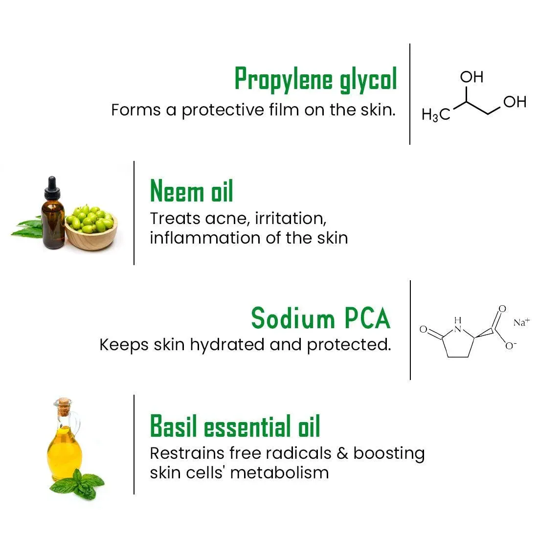 Fresh Look Neem & Tulsi Face Wash, Mild Hydrating Moisturizing Foaming All Skin Types