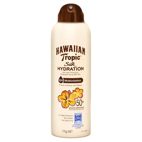 Hawaiian Tropic Silk Hydration Sunscreen Spray SPF50  175g