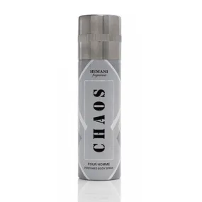HEMANI CHAOS PERFUMED BODY SPRAY 200ML