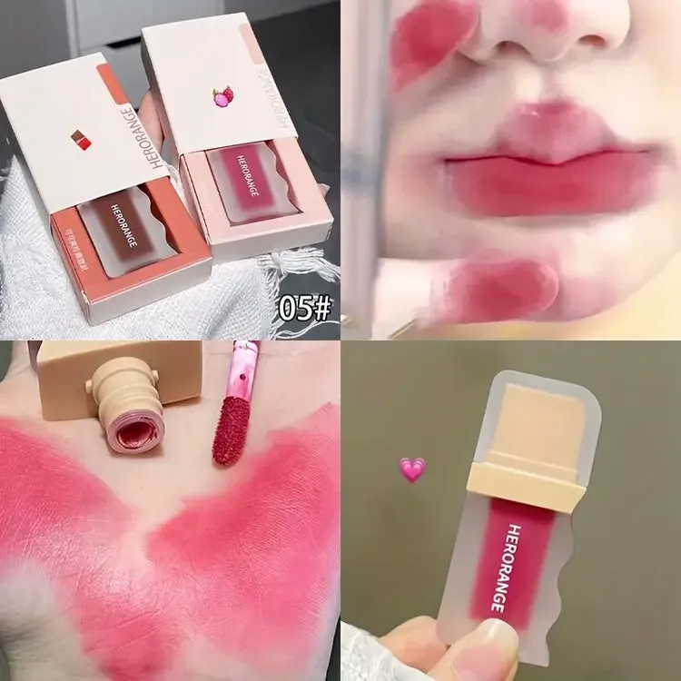 HERORANGE - 3pcs Coco Millard Matte Lip Gloss