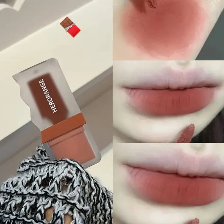HERORANGE - 3pcs Coco Millard Matte Lip Gloss