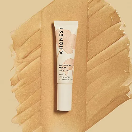 Honest Beauty Everything Primer Glow   2HA Primer with Hyaluronic Acid| EWG Certified   Dermatologist Tested & Vegan   Cruelty Free | 1.0 fl. oz.