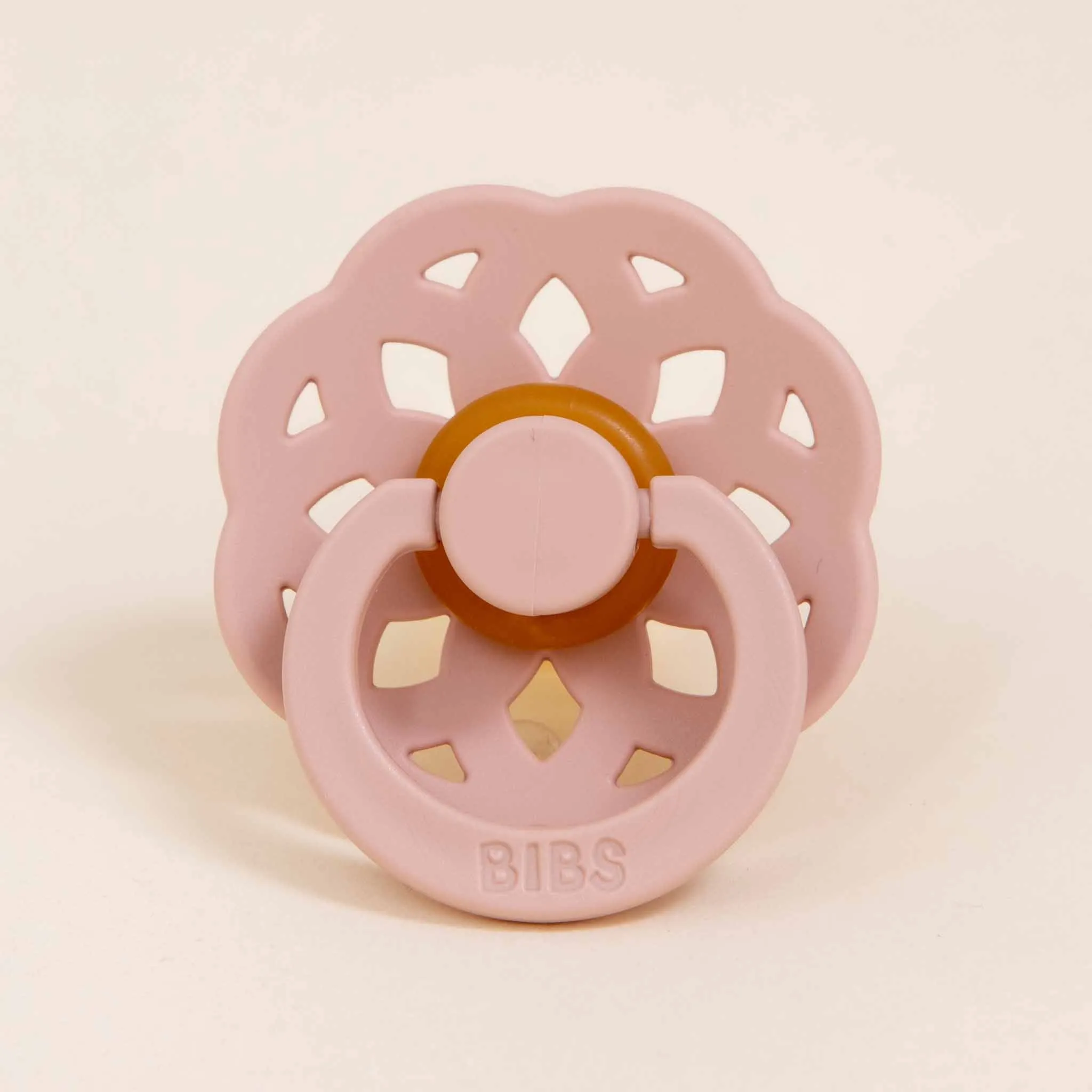 Isabella Pacifier Set | Ivory & Blush
