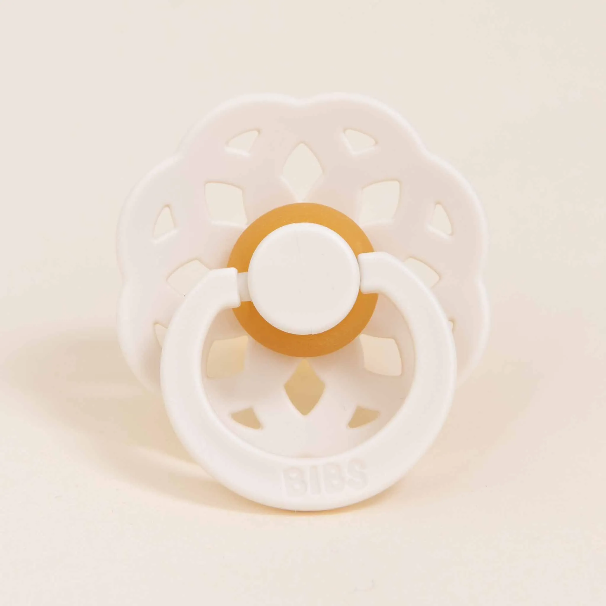 Isabella Pacifier Set | Ivory & Blush