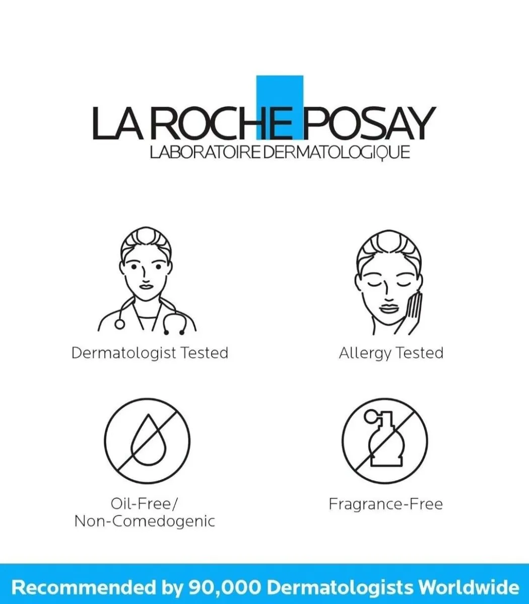 LA ROCHE POSAY Anthelios HA 100% Mineral Sunscreen Moisturizer- SPF 30