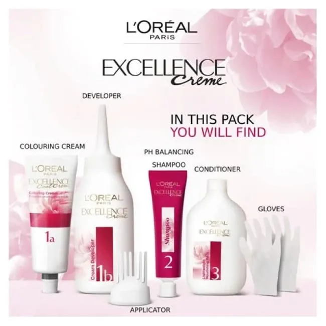 L'Oréal Paris Excellence Creme Hair Colour 9 Light Blonde