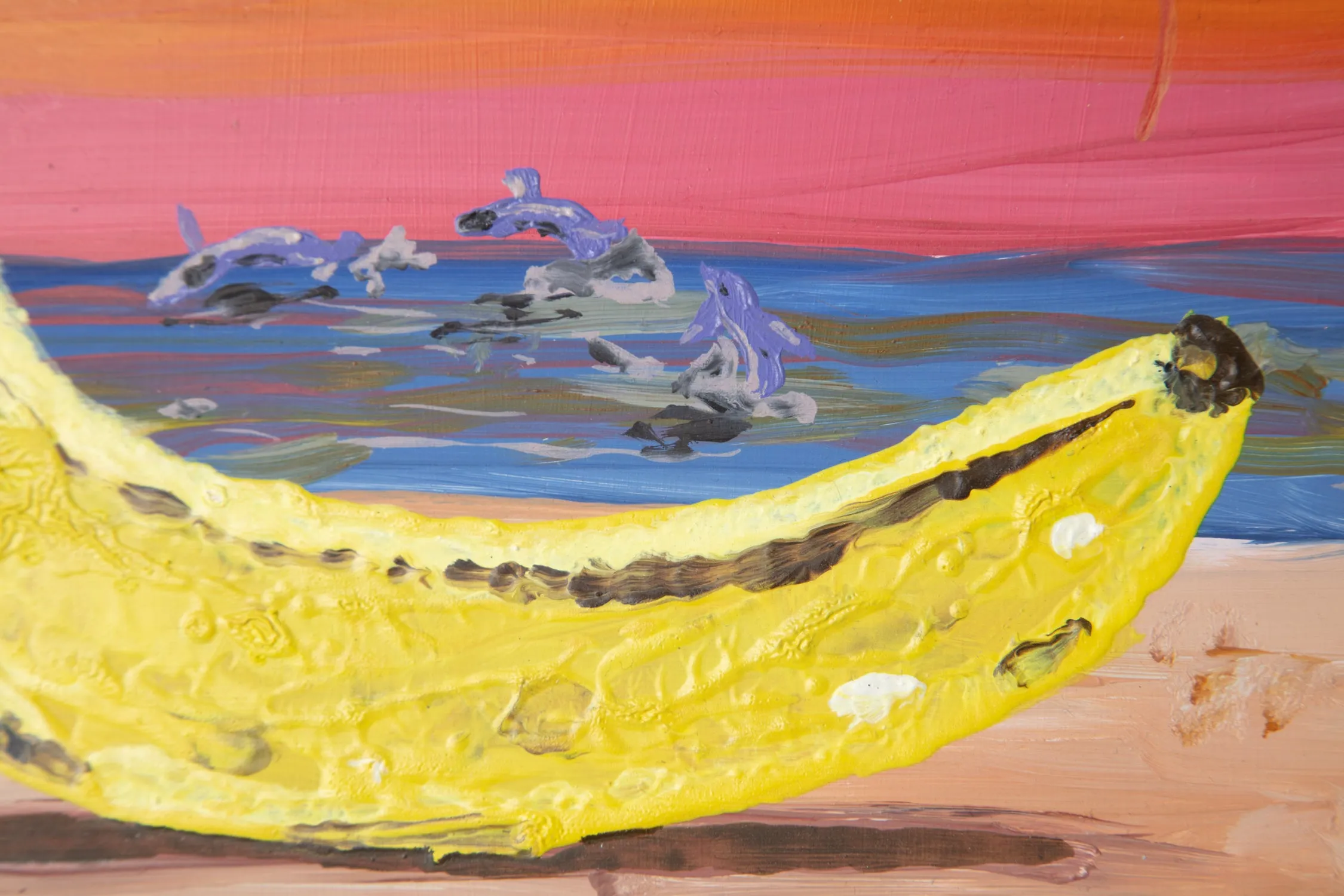 Marcel Alcalá "Beach Day" Painting