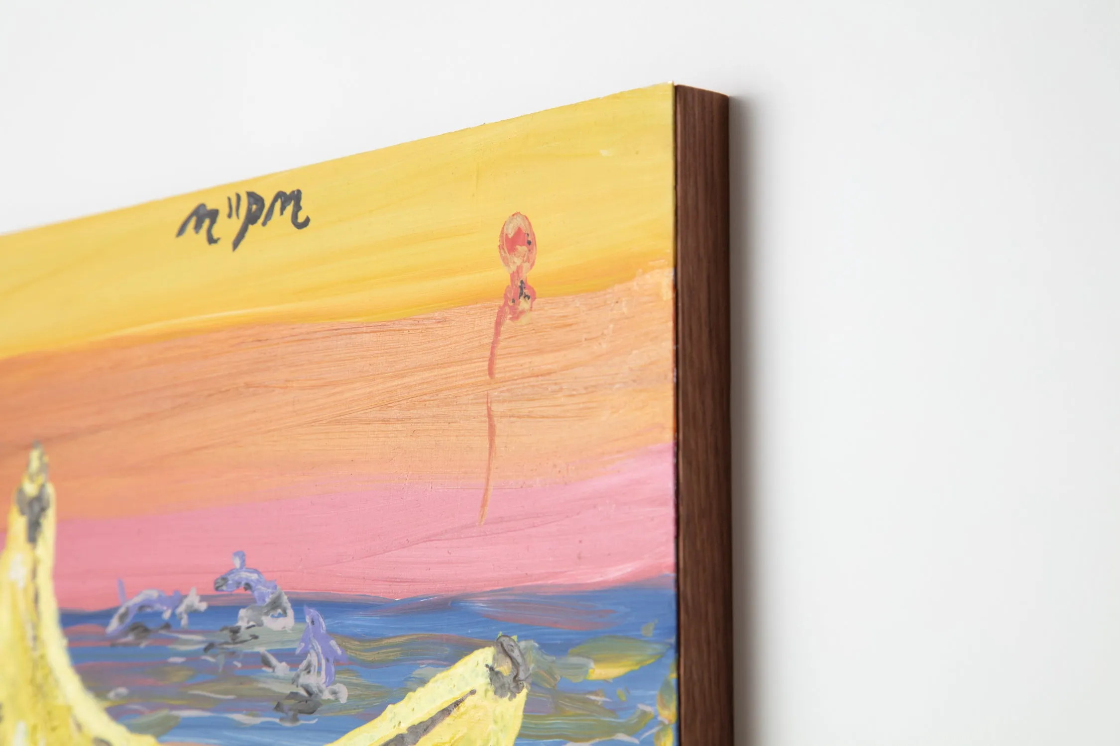 Marcel Alcalá "Beach Day" Painting