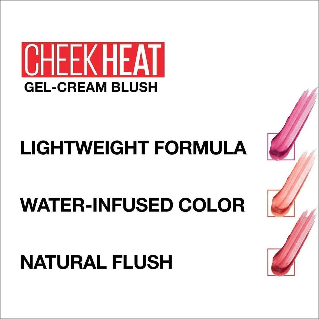 Maybelline Cheek Heat Gel Cream Blush Scorch U 8 ml