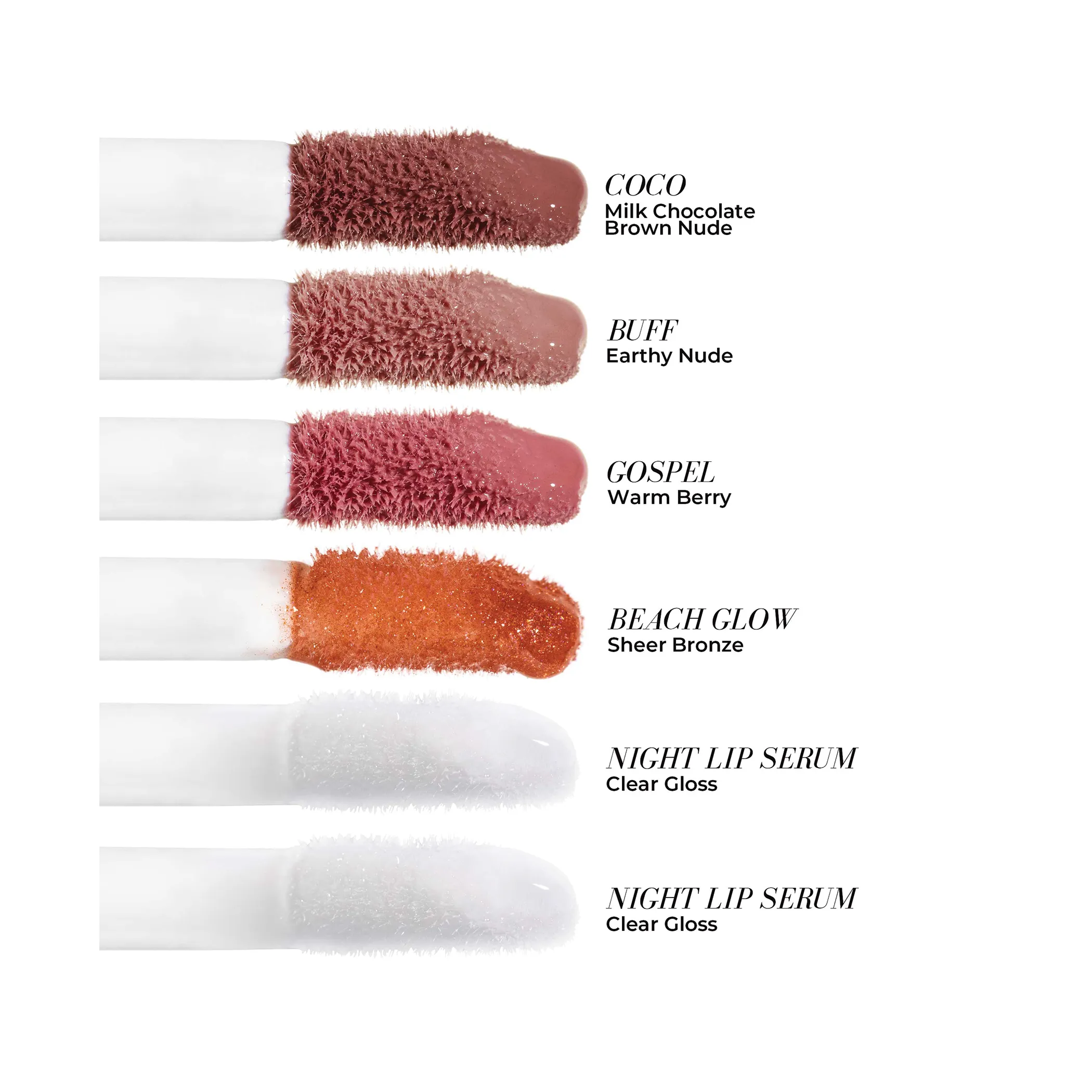 MINI LIP SERUM COLOR 6 PIECES