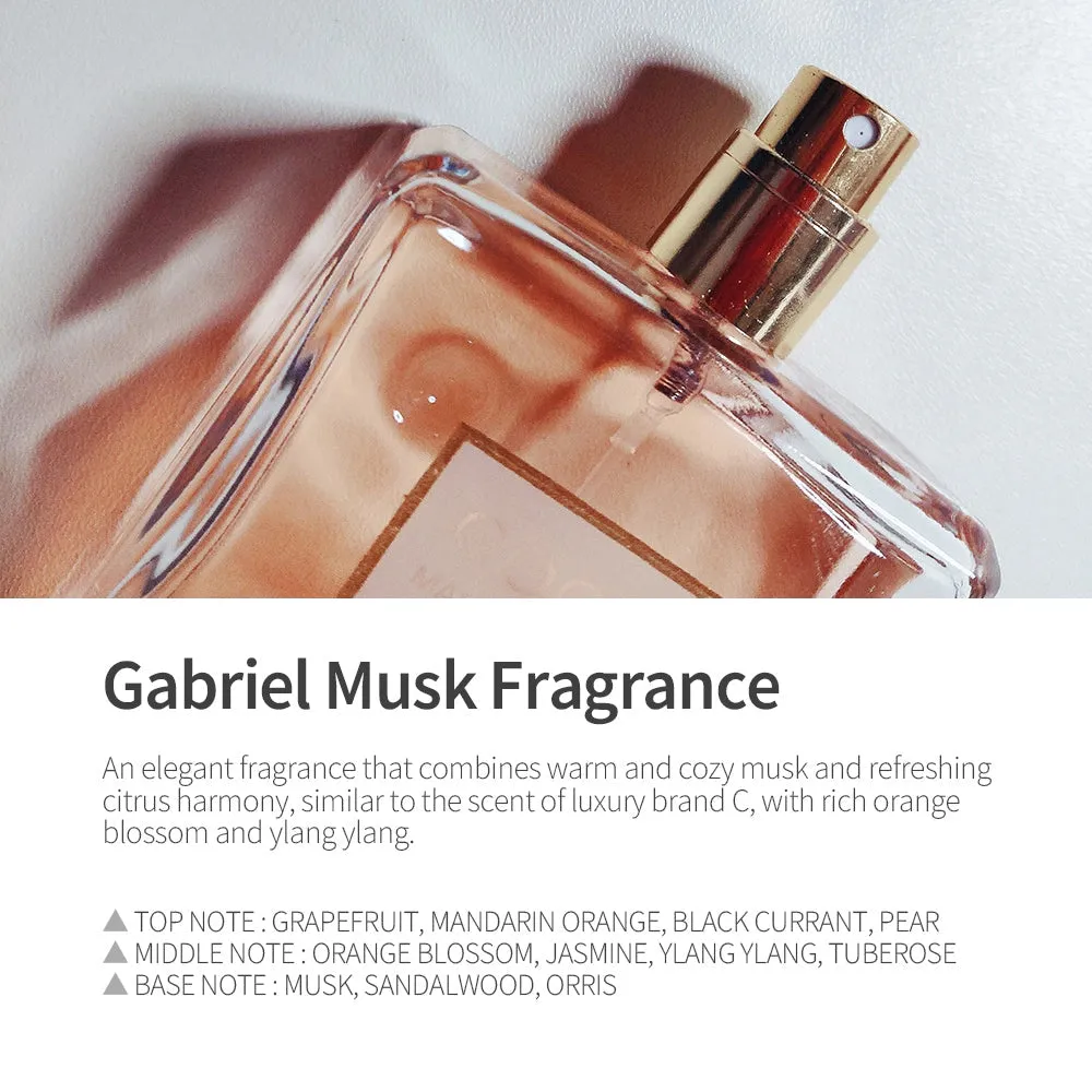 [miraclair] Milk Body Set Perfumed Gabrielle Musk(wash500ml Lotion500ml)
