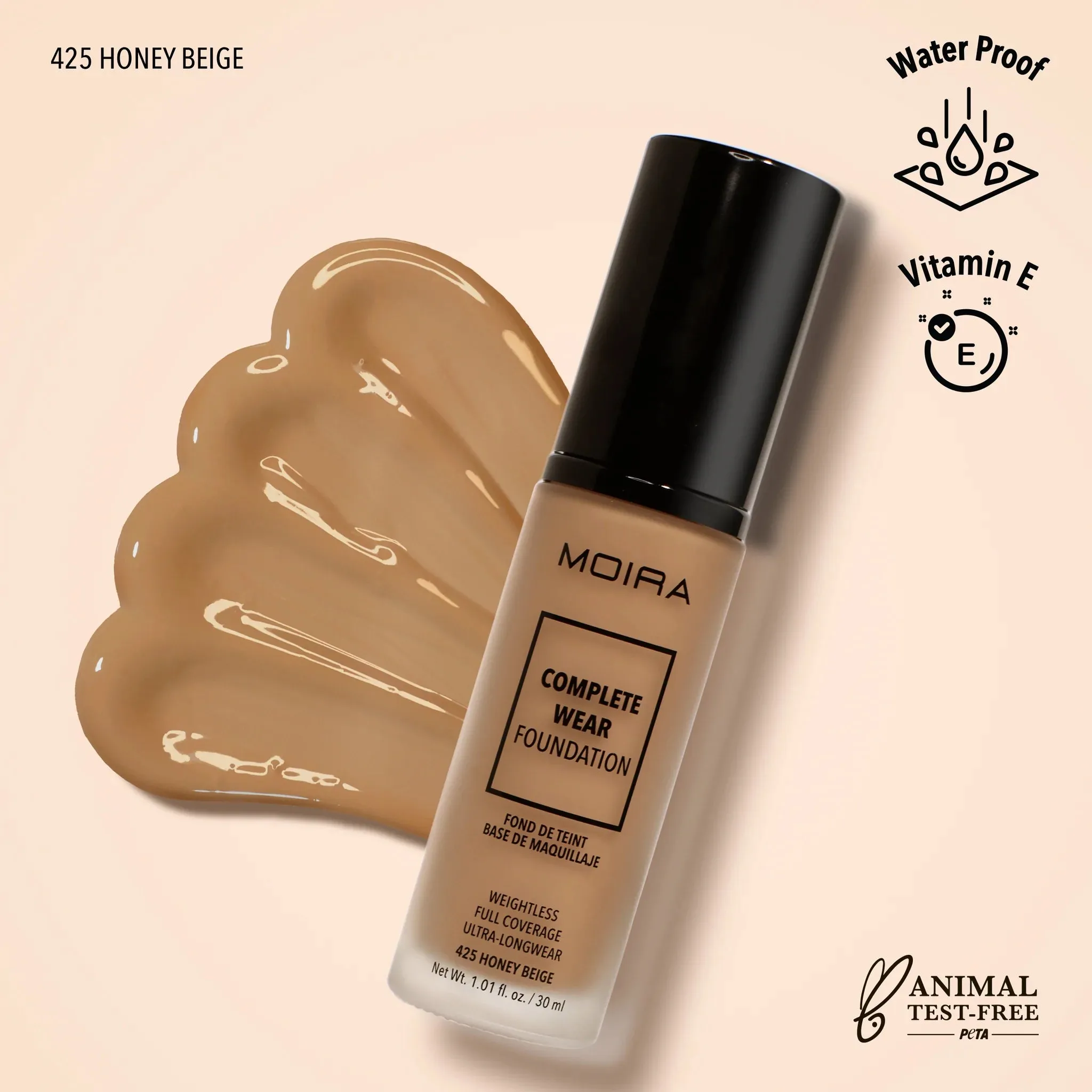 Moira COMPLETE WEAR™ FOUNDATION