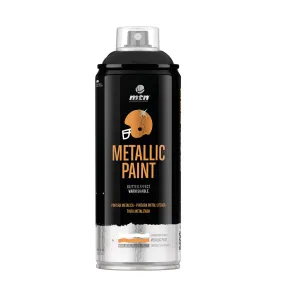 MTN PRO Spray Paint - Metallic Black 400ml