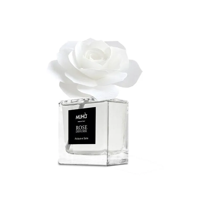 Muha "Acqua & Sale" Rose Diffuser (50ml - 200ml)