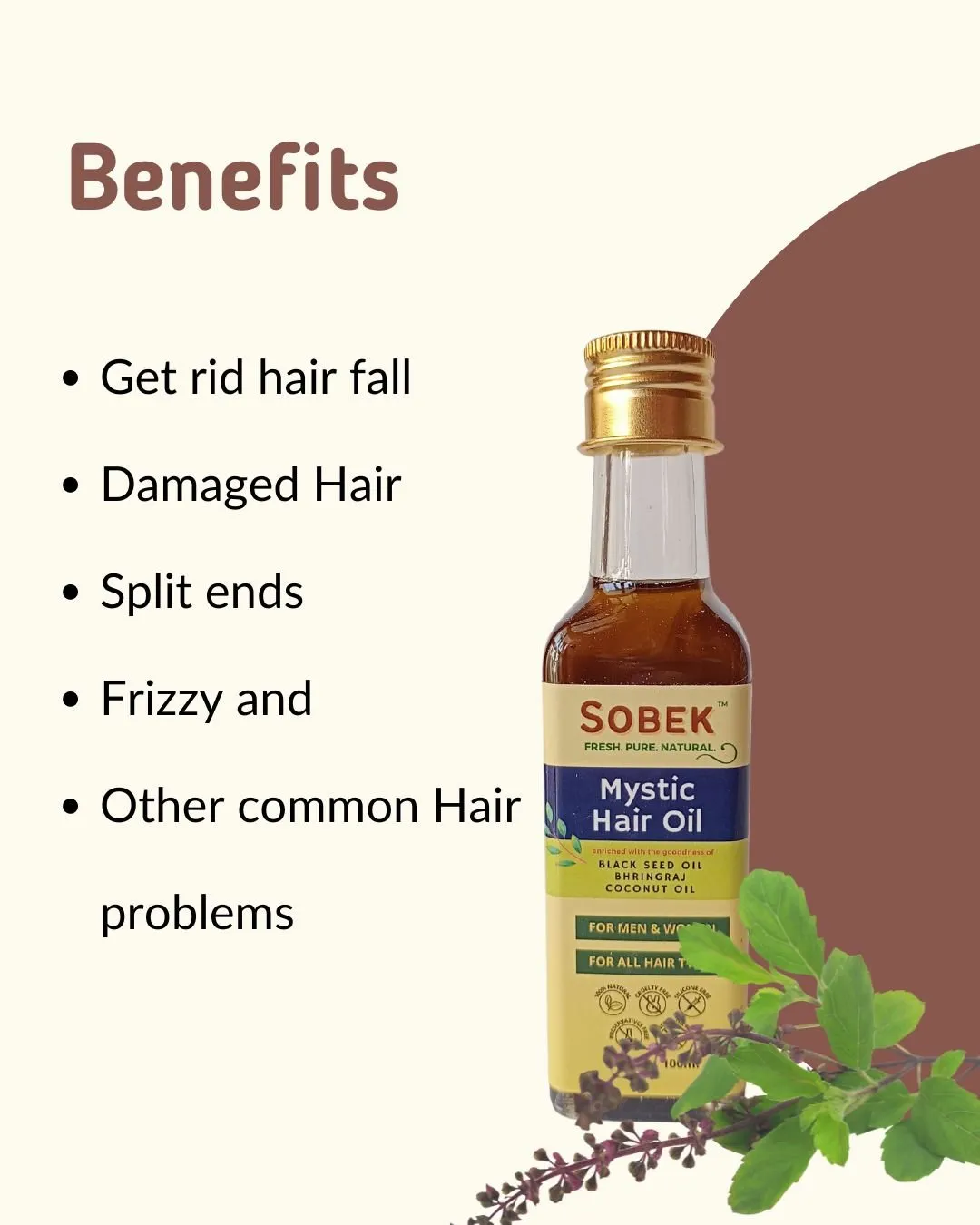 Mystic Hair Growth Oil | Hair Fall and Damage Rescue- 100ml