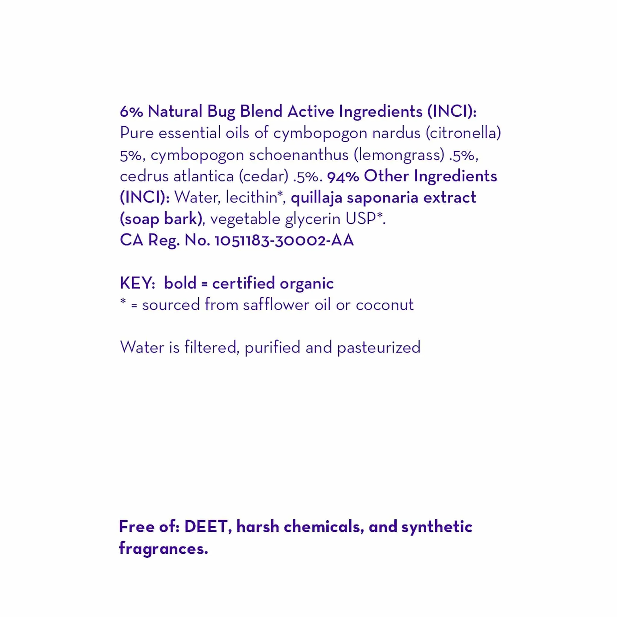 Natural Bug Blend™ Bug Repellent Spray