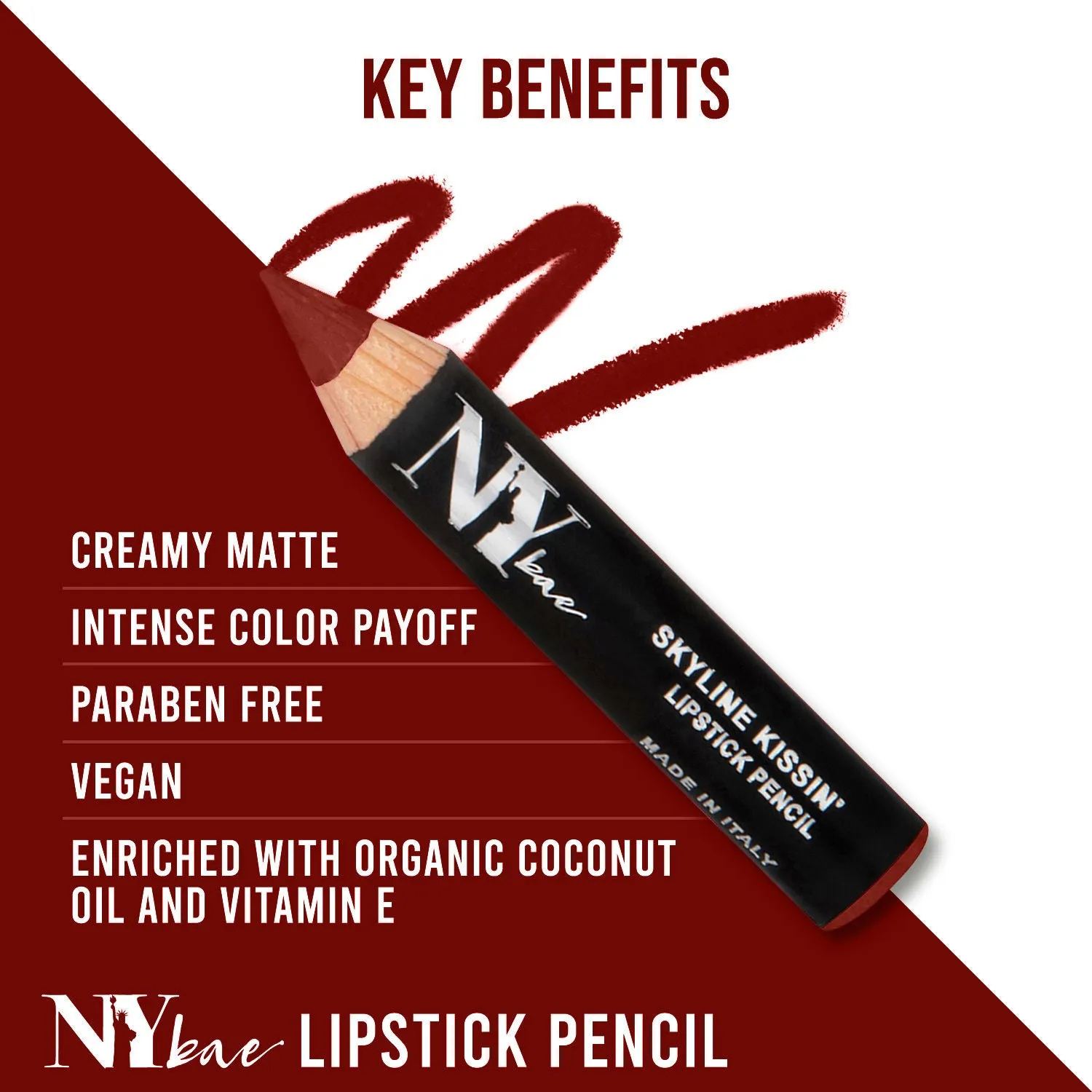 NY Bae Skyline Kissin' - Mini Lip Crayon Park Avenue Skyline Kissin' 15 (1.5 gm)