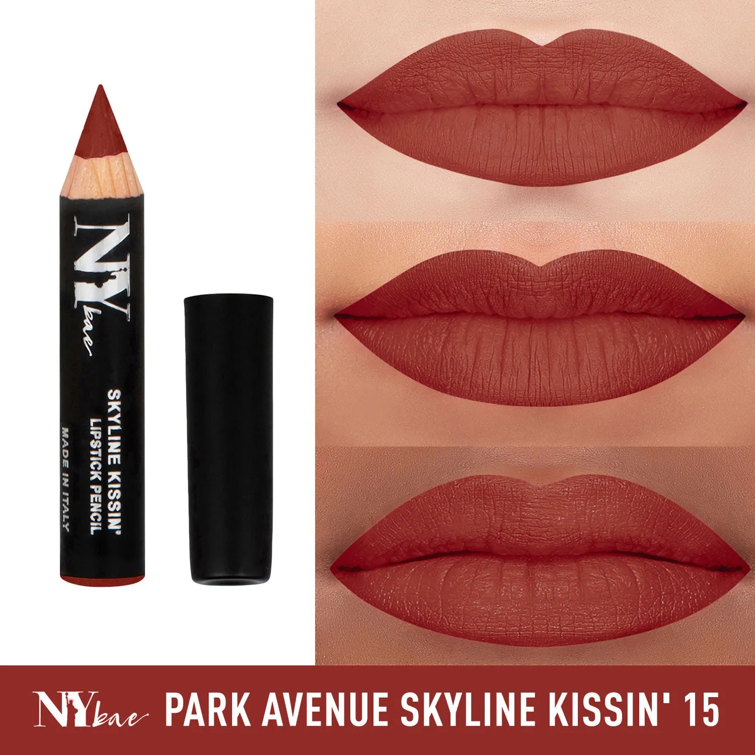 NY Bae Skyline Kissin' - Mini Lip Crayon Park Avenue Skyline Kissin' 15 (1.5 gm)