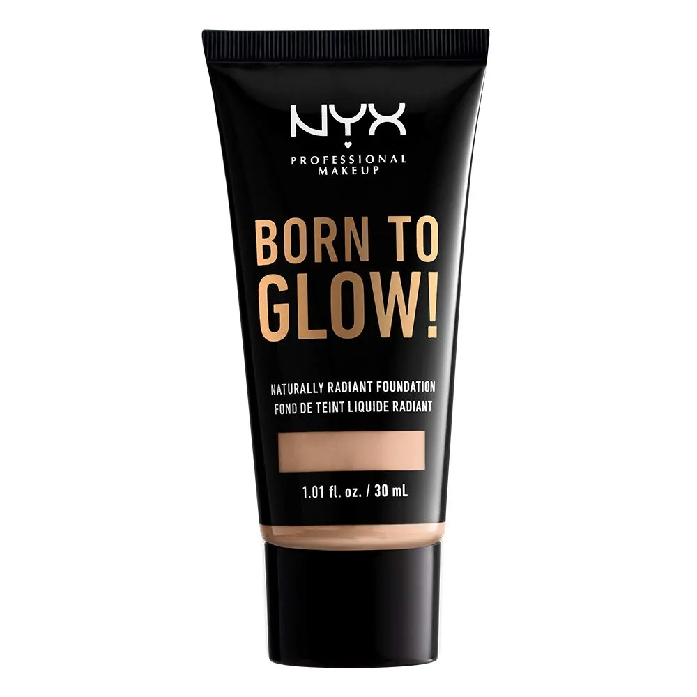 NYX - Born to Glow Naturally Radiant Foundation Light - 1.01 fl oz (30 ml)