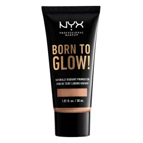 NYX - Born to Glow Naturally Radiant Foundation Soft Beige - 1.01 fl oz (30 ml)