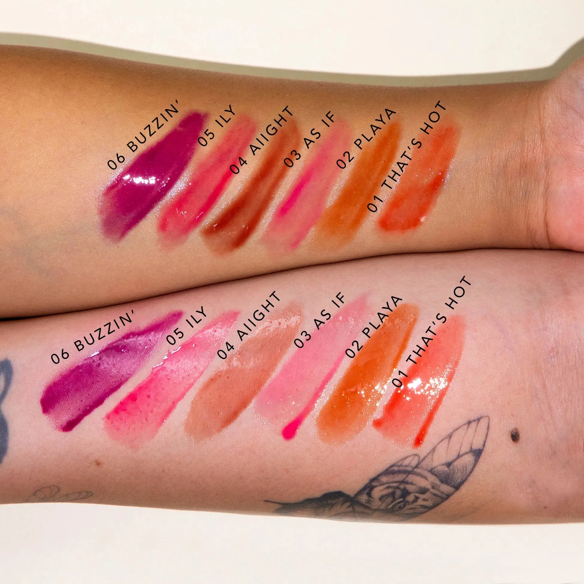 P.H.A.T n' Juicy - Lip Glow Oil (36 units)