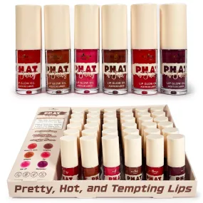 P.H.A.T n' Juicy - Lip Glow Oil (36 units)