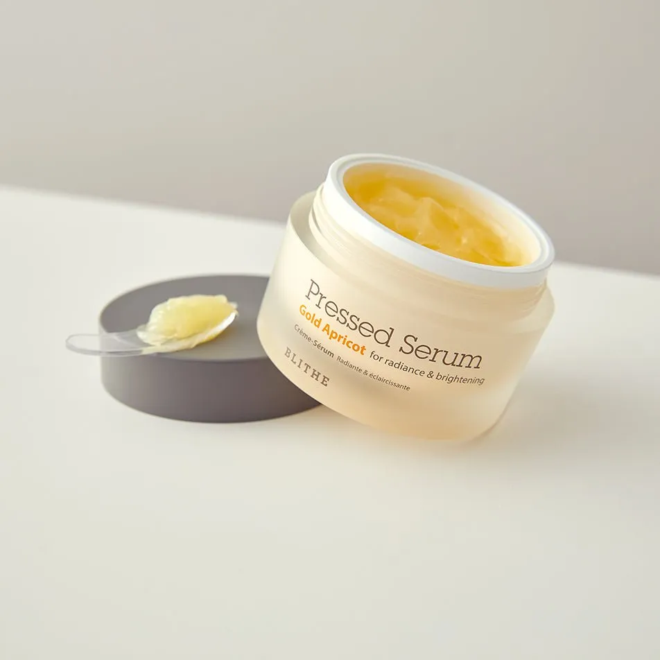 Pressed Serum Gold Apricot Niacinamide Cream For Brightening