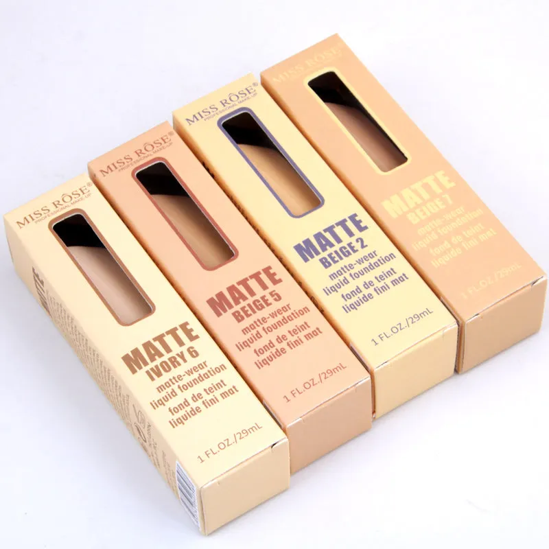 Professional Base Matte Liquid Foundation Waterproof Face Concealer
