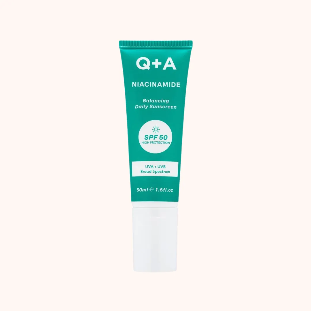 Q A Niacinamide Balancing Daily Sunscreen SPF 50 50ml