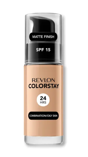 REVLON - ColorStay Makeup for Combination/Oily Skin SPF15, Chestnut - 1 fl. oz. (30 ml)